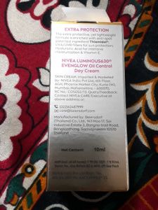 NIVEA Luminous Even Glow Oil Control Day Cream &amp; M