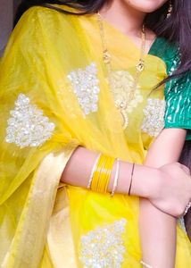 Yellow Saree