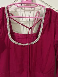 Elegant Ethnic Pink Anarkali