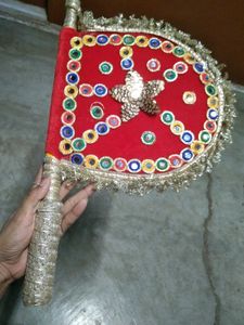 Hand Fan Embroidery