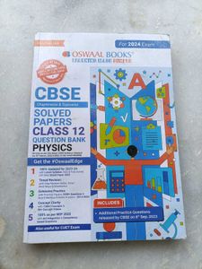 Oswaal Class 12 Physics Question Bank