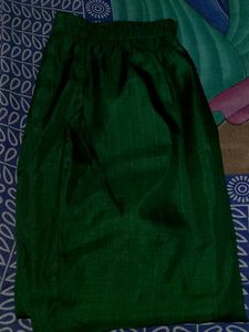 VoodeVogue Green Embroidered Kurti