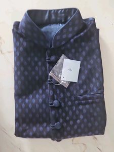 Stylish Blue Ethnic Jacket