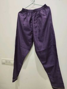 Embroidered 🌸 Purple kurta Set💜🌟