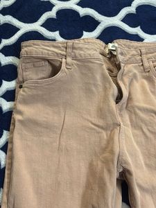 A Beige Jeans