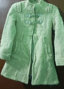 Stylish Wool Blend Coat