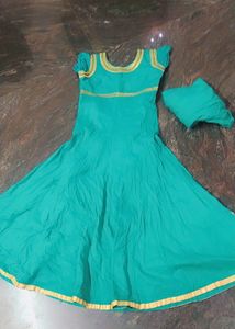 Anarkali Cotton Dress