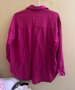 Pink Button-Down Shirt