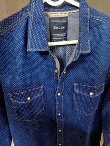 NEW SALSA Blue Shirt