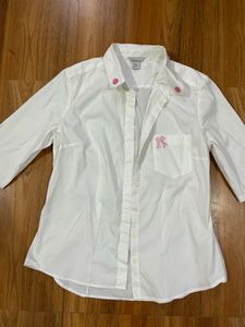 H&amp;M Bow Printed Shirt 🎀🎀