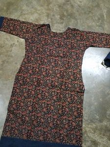 Paisley Print Kurta Set