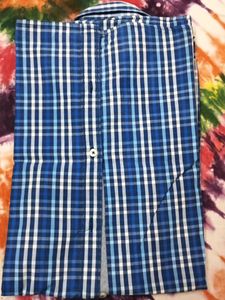 Checked Blue Shirt