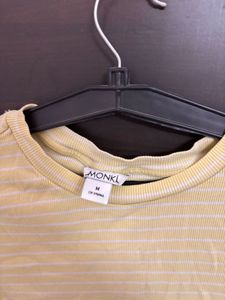 Striped Crop Top - Size S