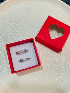 King &amp; Queen Matching Rings