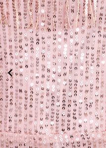 Sparkling Pink Sequin Party Dress