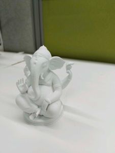 Ganesh murti White