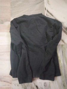 Black Graphic Hoodie