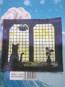 Handmade Cat Art Prints (Set of 3)