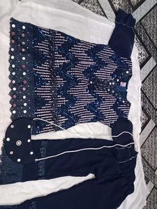 New Baby Top and Pant Set with Purse