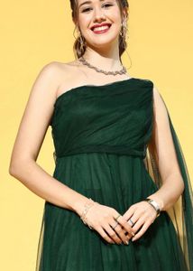 Elegant One-Shoulder Gown