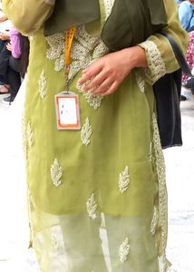 LUCKNOWI CHIKANKARI KURTA With Inner
