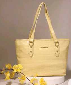 Lino Perros Yellow Crocs Handbag For Women