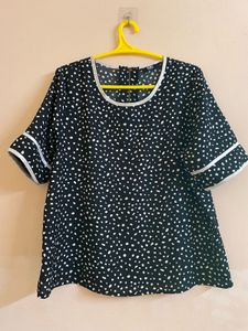 M30- Women Polka Dot Top