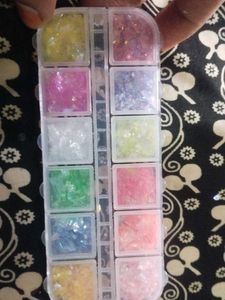 Nail Art Glitter Flakes