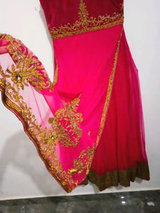 Heavy stone work Gown
