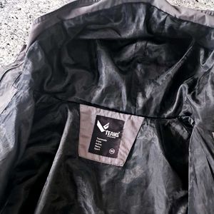 Gray Hooded Utility Jacket