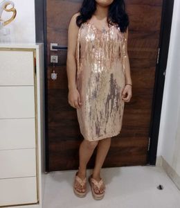 A Beautiful Gold Dress