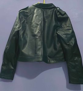 Black Faux Leather Jacket