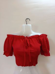 Imported Cute Red Tops 🤩