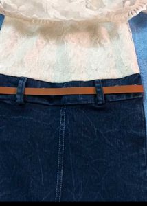 Beautiful Denim Frock