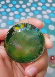 Kebica Glass Oval Paper Weight