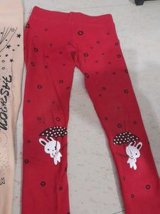 Girls&#39; Printed Leggings (2 Pack)