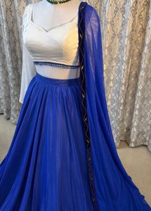 Royal Blue Lehenga Choli