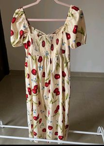 Cherry Print Dress