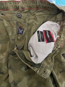 John Players Camouflage Jogger Pants