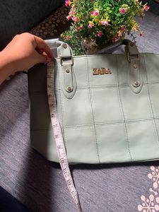 Green Zara Handbag