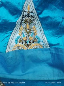 Embroidered Saree