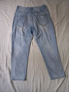 Floral Embroidered Jeans