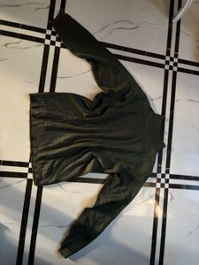 Green Turtleneck Sweater