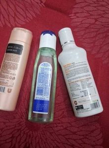 Lakme, Nivea Lotions ,Vlcc rose water