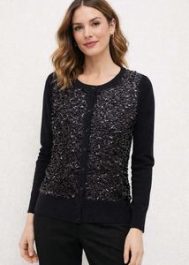 Elegant Black Cardigan