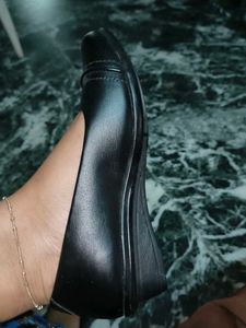 Black Wedge Heels