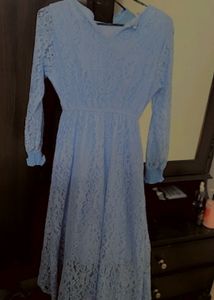 A line midi dress