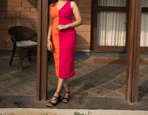 Beautiful Double Color Dress