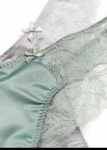 H&amp;M 2 Pair Of Satin Thong UNUSED/Size-M