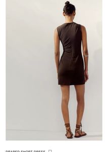 Brown Mini Dress